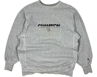 Sudadera Champion Reverse Weave de cuello redondo - Talla XXL