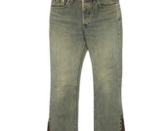 Vaqueros de corte bota Helmut Lang para mujer, 1998, talla S