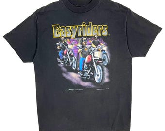 Vintage T Shirt, Easyriders T Shirt, Biker T Shirt, Motorcycle