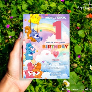 Bisounours - premier anniversaire