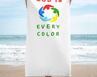 Towel - God Is Every Color