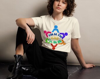 Combed Cotton T-Shirt – You Be You and I'll Be Me