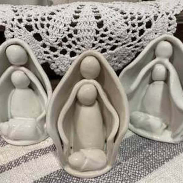 Pottery Nativity Template as seen on  Hobble Creek Pottery Youtube