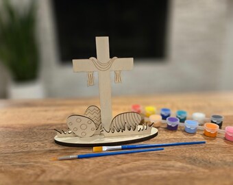 Wooden Easter Painting Craft Kit for Kids