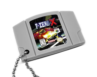 F-Zero X - N64 Cartridge Keychain