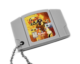 Blast Corps - N64 Cartridge Keychain