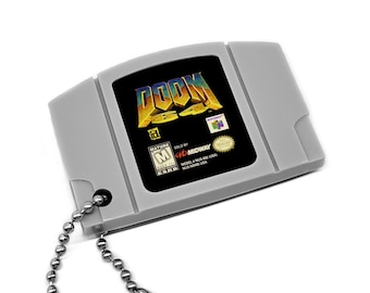 Doom 64 - N64 Cartridge Keychain