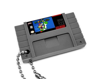 Super Mario World - SNES Cartridge Keychain