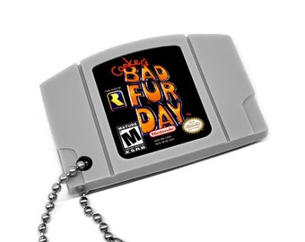 Conker's Bad Fur Day - N64 Cartridge Keychain
