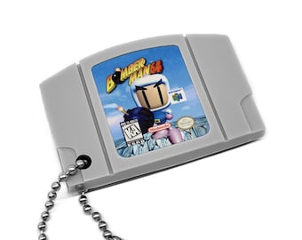 Bomberman 64 - N64 Cartridge Keychain