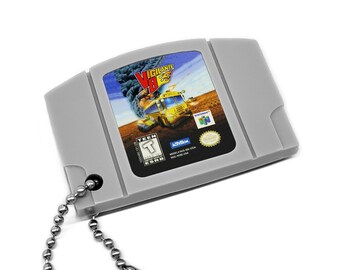 Vigilante 8 - N64 Cartridge Keychain