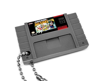 Super Mario All-Stars - SNES Cartridge Keychain