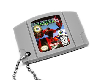 Starfox 64 - N64 Cartridge Keychain