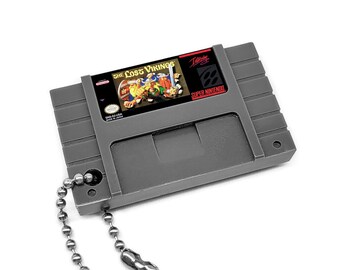 The Lost Vikings - SNES Cartridge Keychain
