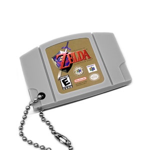 ゼルダの伝説 時のオカリナ - N64 カートリッジ キーチェーン