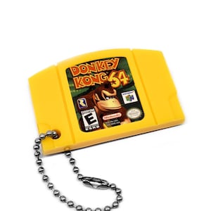 Donkey Kong 64 - N64 Cartridge Keychain