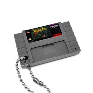 Secret of Mana - SNES Cartridge Keychain