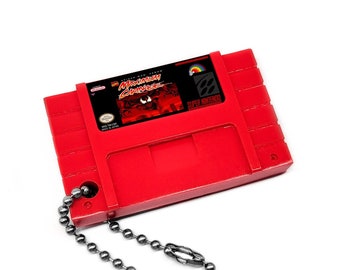 Spiderman Maximum Carnage - Llavero de cartucho SNES