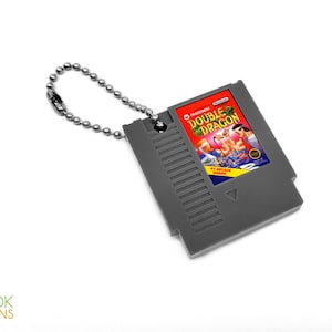 Double Dragon - NES Cartridge Keychain