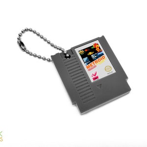 Metroid - NES Cartridge Keychain