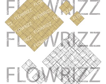 Lauhala pattern set - Lauhala Clip art - svg, eps, pdf, png, jpg