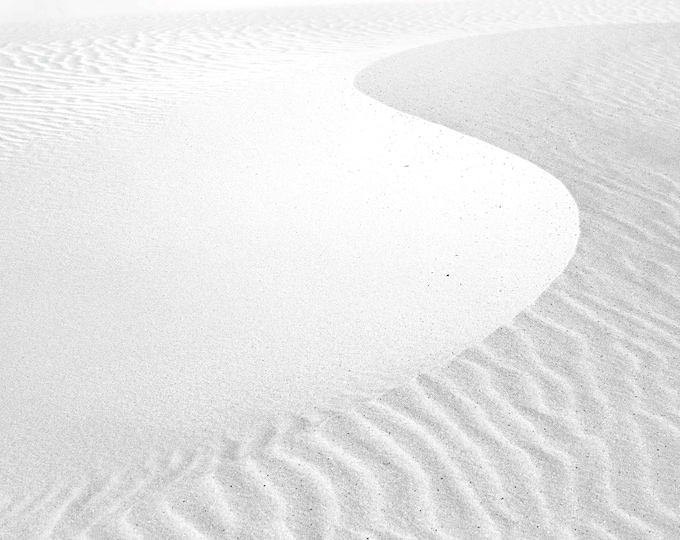 White Sands National Park: Digital download, printable wall art, landscape, high-key, photography