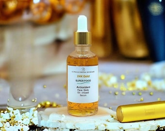 Organic Natural Facial Body Oil with Sea Buckthorn Seed Oil