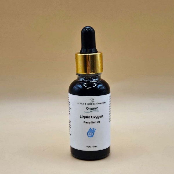 Youth Serum - Liquid Oxygen Face Serum - Organic Skin Care - Oxygen Facial in the Bottle - Natural Skin