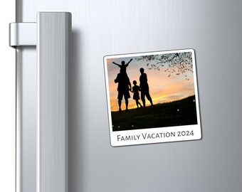 Benutzerdefinierte Polaroid Foto Kühlschrankmagnet, personalisierte Familiengeschenk