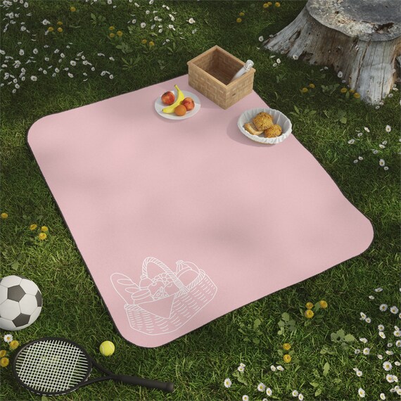 Pink outdoor blanket sale