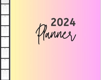 2024 Digital Calendar and Planner