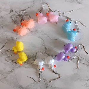 Duck Earrings |  Ducks  | Earrings | Gift |  Fun Gifts
