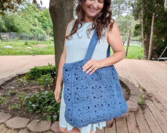 Hooked on Sun Beach Bag Crochet Pattern