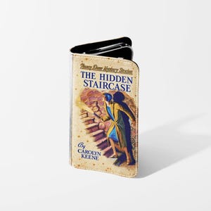 Nancy Drew Mysteries vintage book style phone case wallet folio