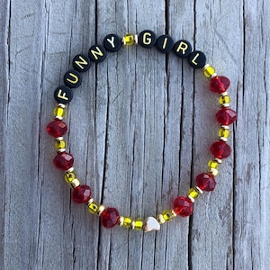 Funny Girl Bracelet, Broadway Inspired Jewelry, Musical Theater Fan Gift