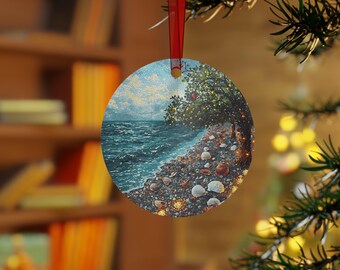 Seashells by the Sea Ornament: Coastal Christmas Tree Design