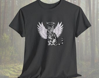 Cat Angel T-Shirt: Cat Memorial Shirt