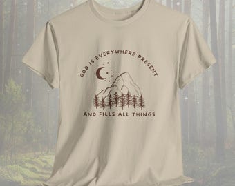 God is Everywhere T-Shirt: Christian Faith Gift