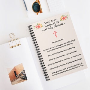 St. Anna Orthodox Church Saint Journal - Orthodox Christian Gift Journaling