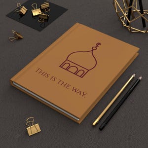 This is the Way Orthodox Church Hardcover Journal Matte - Religious Diary Notebook, Bible Study Notebook, Orthodox Christian Journal
