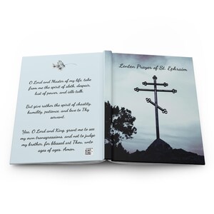 Lenten Prayer of St. Ephraim Journal - Orthodox Christian Matte Hardcover