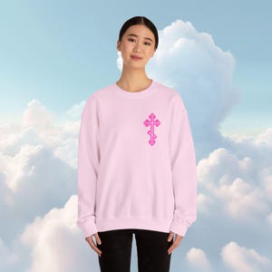 Orthodox Cross ICXC NIKA Sweatshirt - Christian Faith Apparel