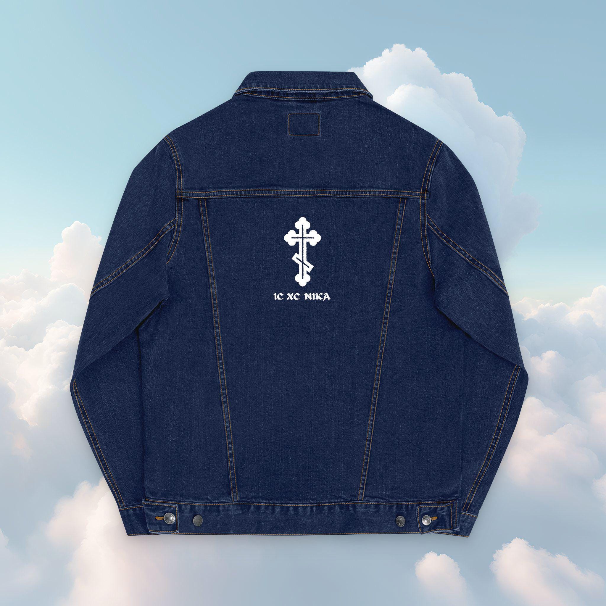 ジャケット・アウター DAIRIKU cross embroidery denim jacket DAIRIKU】 Cross Embroidery Vintage Denim Jacket – ONENESS ONLINE STORE