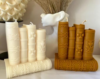 Book Shaped Soy Wax Candle | Literary Home Decor