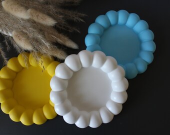 Différentes couleurs - Plateau à bulles moderne | Vide-poches | Plateau à bijoux | Plateau à bijoux en forme de bulle | Décoration de table basse esthétique | Décoration minimaliste