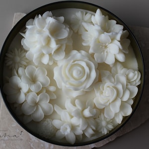 Sweet Garden Flower Candle | 4-Wick Soy Wax Candle