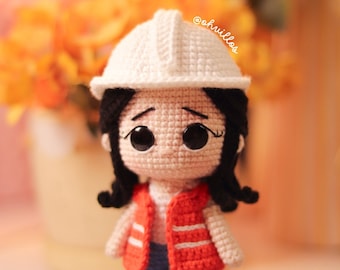 Ingeniera amigurumi | Patrón de pago