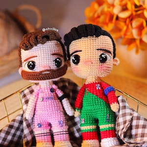 Pattern pack: CR7 & Lionel Messi