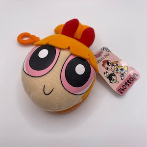 Vintage 2001 Cartoon Network Powerpuff Girls Blossom Teacher&#39;s Pets Keychain
