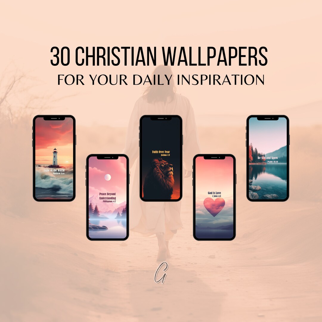 Christian Phone Wallpaper Digital Download, Phone Wallpaper Bible Verse ...